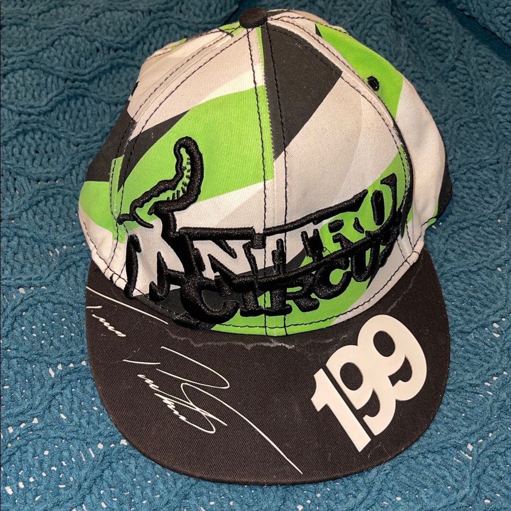 Vintage Nitro Circus Black SnapBack Hat Travis Pastrana